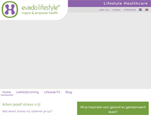 Tablet Screenshot of evadolifestyle.com